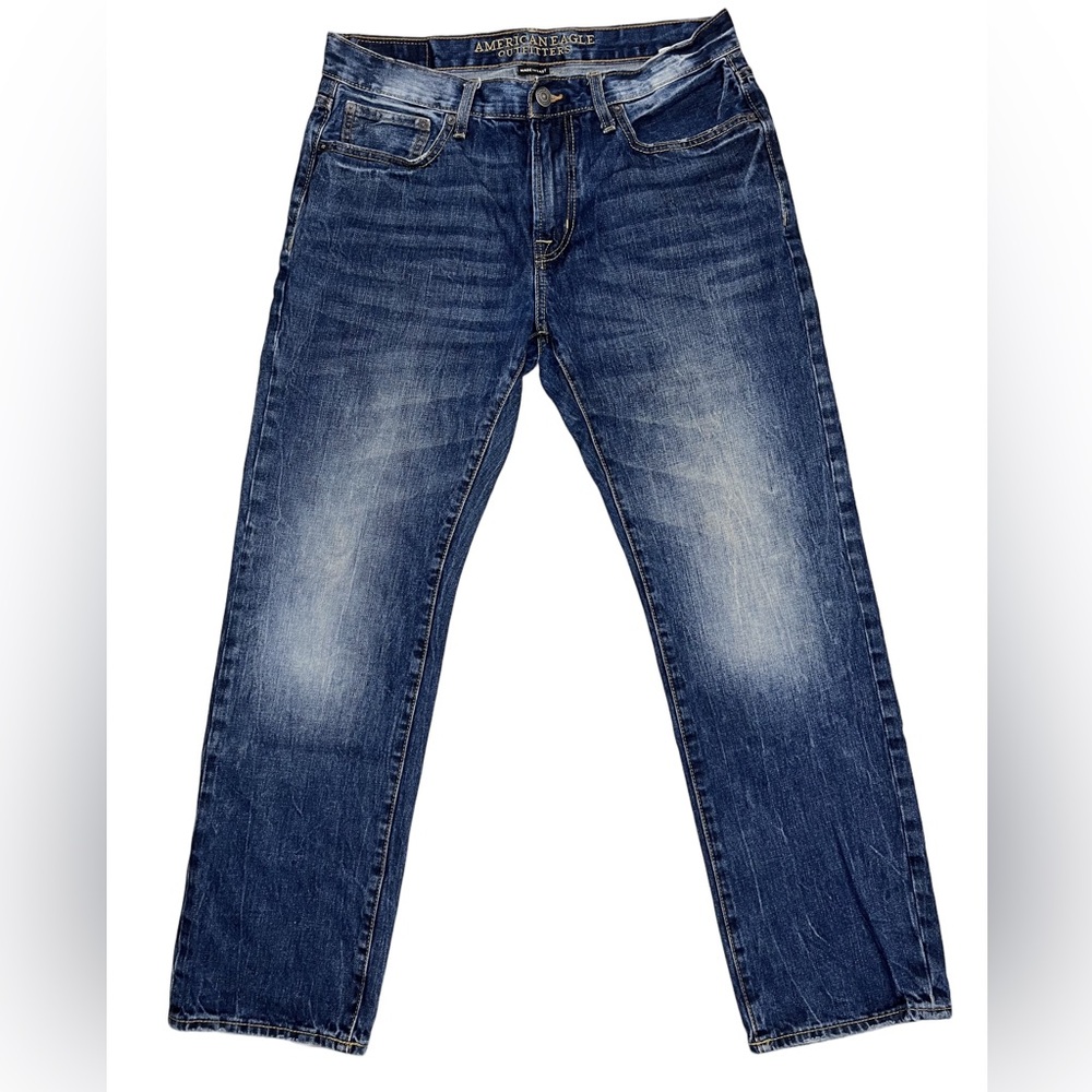 American Eagle Outfitters Blue Straight Men Jeans